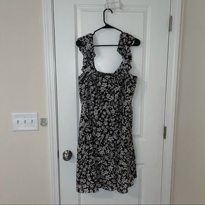 Old Navy Floral Ruffle Sleeve Dress XL